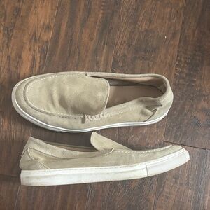 Men's Tan Slip-On Shoes
